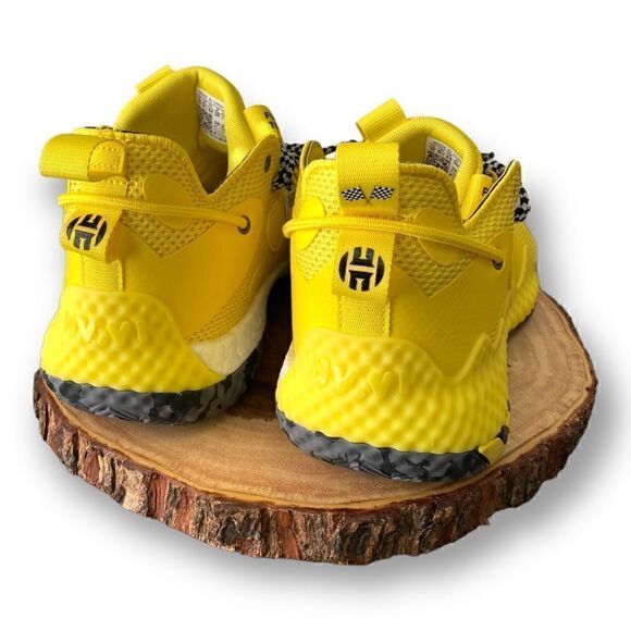 Adidas Mens Harden Vol. 6 “Yellow Black” (GV9586) Basketball Shoe Size 10 New main image 8